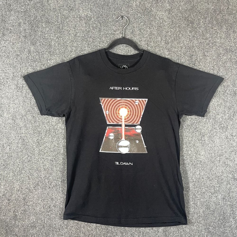 The Weeknd After Hours Til Dawn Tour 2022 T-Shirt XO Black Official Merch Medium